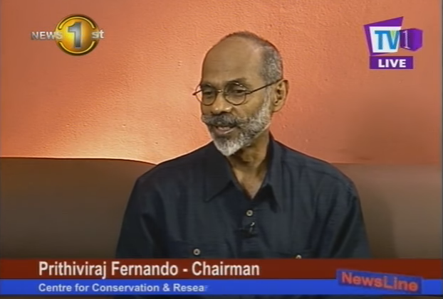 Fernseh-Interview mit Dr. P. Fernando